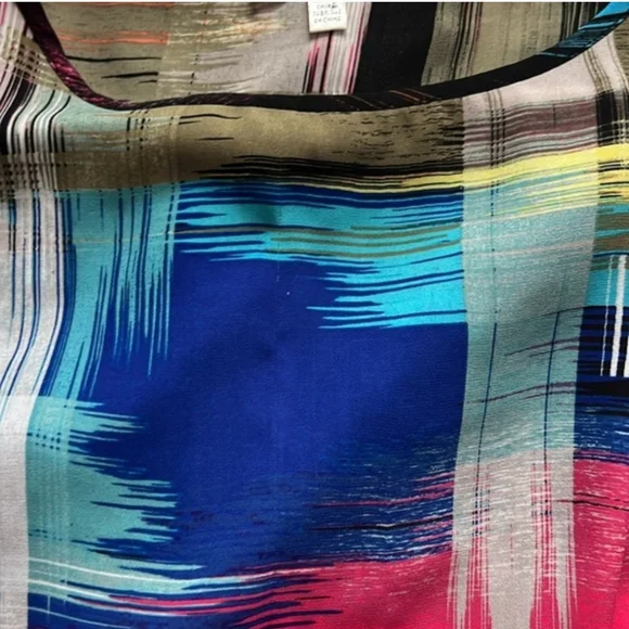 Multicolor Abstract Women's Top - Picture 3 of 6